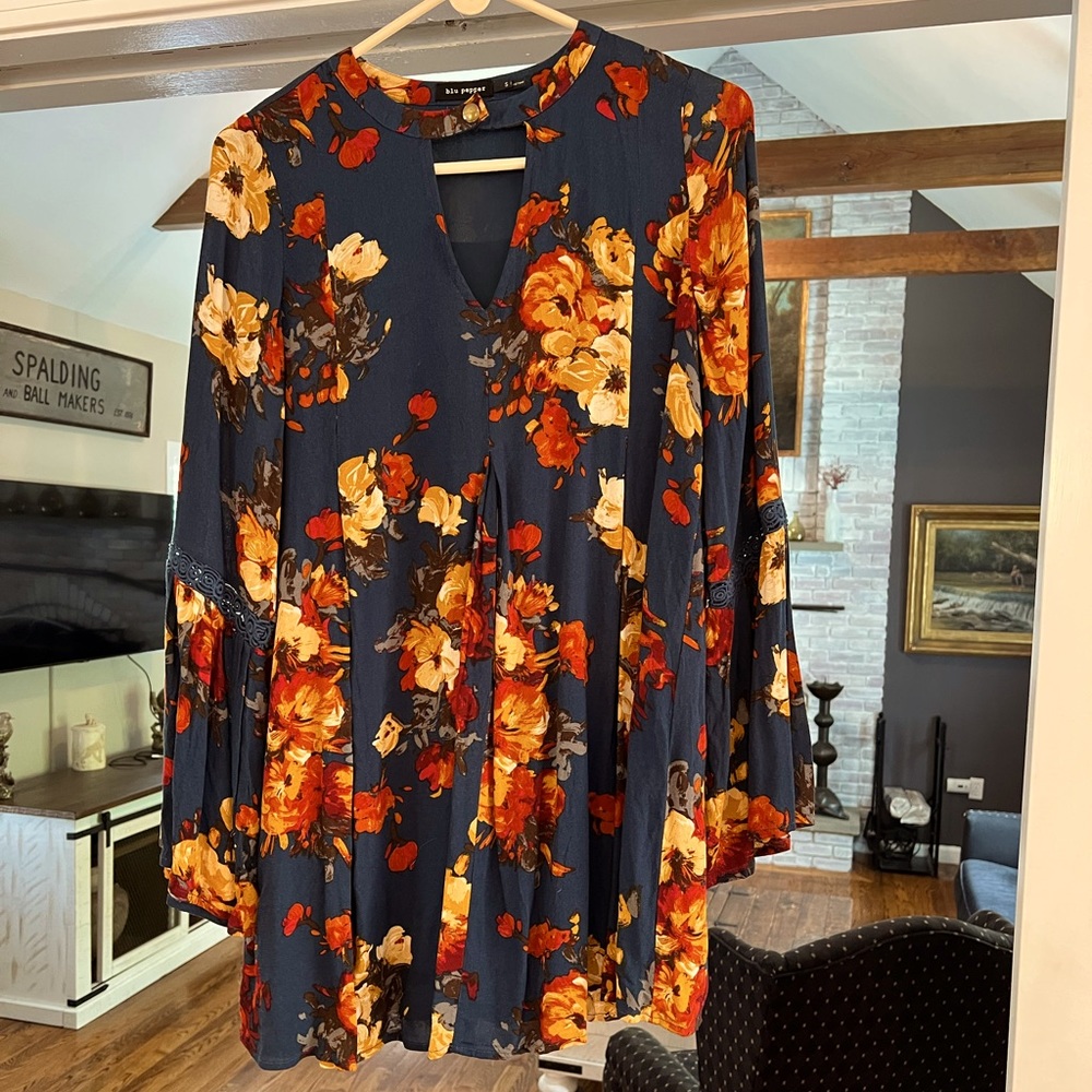Blu Pepper multicolored dress